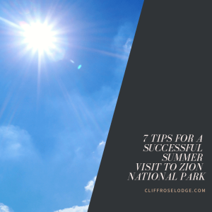 7 Tips for a Successful Summer Visit to Zion National Park